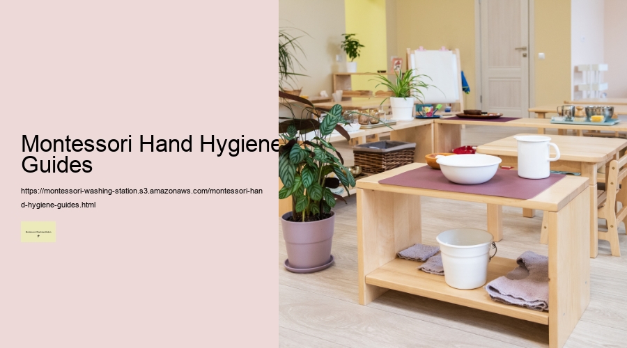 Montessori Hand Hygiene Guides