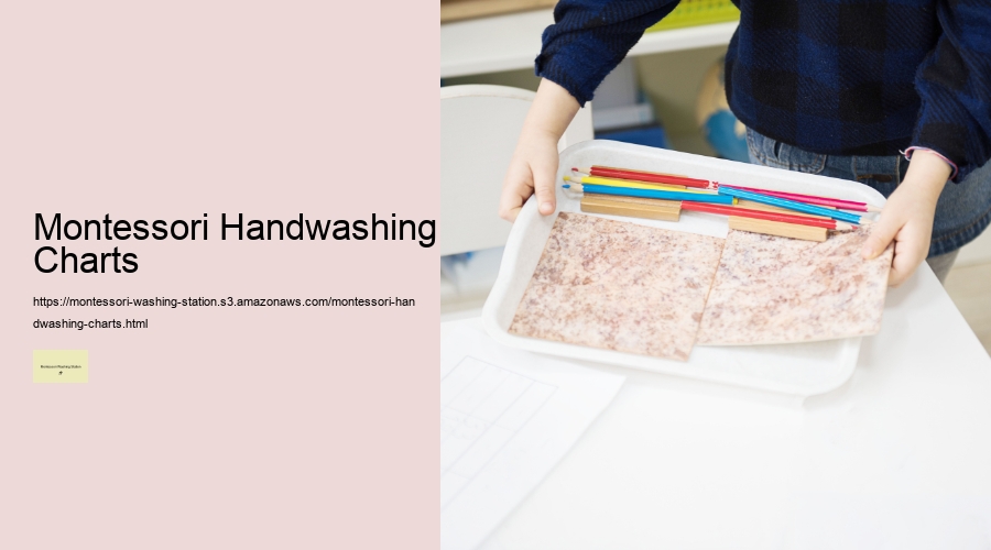 Montessori Handwashing Charts