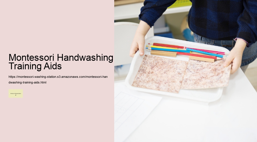 Montessori Handwashing Training Aids