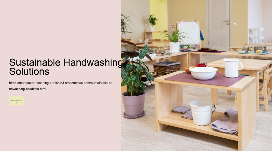 Sustainable Handwashing Solutions